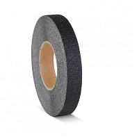 Černá extrémně odolná protiskluzová páska v roli, 2,5 cm – XR 70